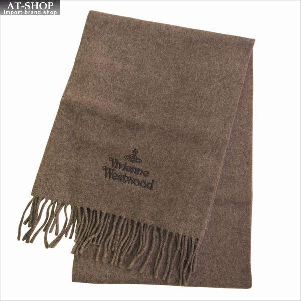 ヴィヴィアン ヴィヴィアンウエストウッド マフラーブラウン
