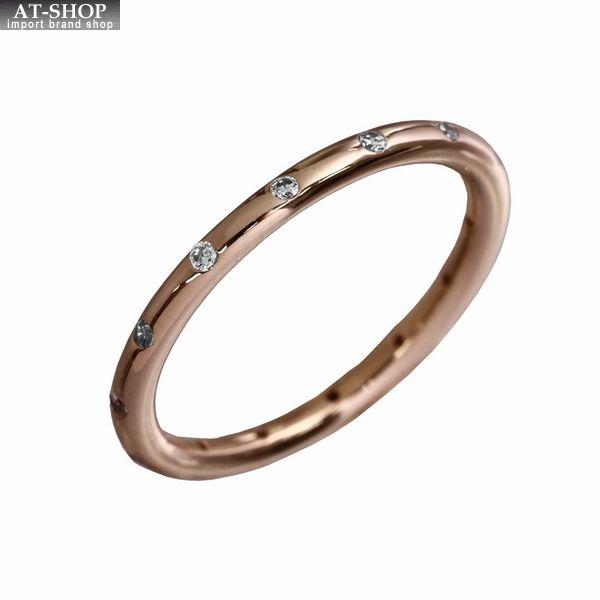 【正規品】PANDORA パンドラ リング 3点セット 美品 EU52 EU54 PANDORA（パンドラ） リング 指輪 Simple Sparkling Band 14kローズ