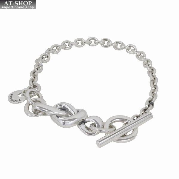 PANDORA パンドラ ブレスレット Knotted Heart T-Bar Bracelet PANDORA パンドラ ブレスレット Knotted Heart T-Bar Bracelet