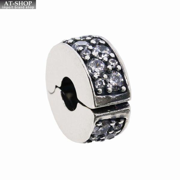 PANDORA パンドラ チャーム Clear Pave Clip スターリング PANDORA パンドラ チャーム Clear Pave Clip スターリング