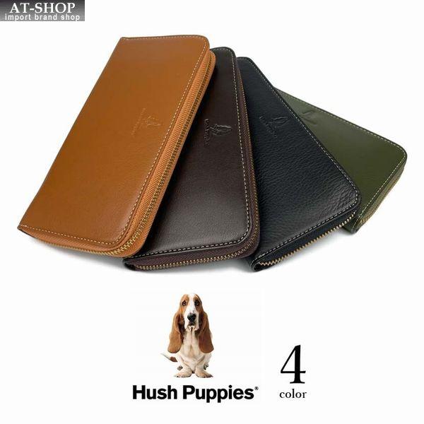 【新品・送料無料】ハッシュパピー　ラウンド長財布 茶色　HP0610 楽天市場】ハッシュパピー 長財布 ラウンドファスナー Hush