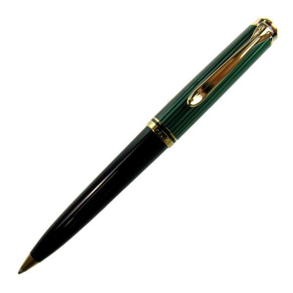 【送料込み】ペリカン ボールペン Ｋ８００ スーベレーン 緑縞 Pelikan（筆記具） ペリカン ボールペン スーベレーン K800