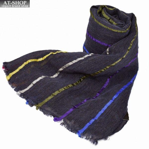 PAUL SMITH �|�[���X�~�X �}�t���[ M2A 668E AS63 47 BRIGHT STRP �X�J�[�t �X�g���C�v �����Y