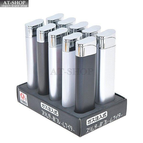 ライテック ライター スリム ターボライター ガス注入式 Mw La T15 お得まとめ買い 10本セット 色選択不可 箱無し ネコポス便 Mw La T15 10set 300 At Shop 通販 Yahoo ショッピング