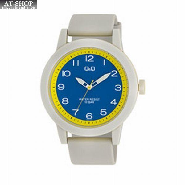 シチズン 腕時計 Citizen Q Q 10気圧防水 メンズ スポーツウォッチ Vs56 004 グレー ブルー Vs56 004 At Shop 通販 Yahoo ショッピング