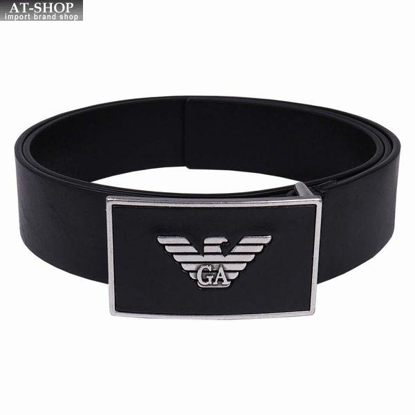EMPORIO ARMANI メンズ ベルト エンポリオ アルマーニ レザーベルト