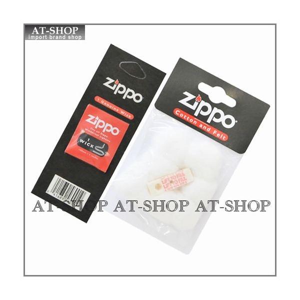 ウィック、コットン＆フェルト zippoライター消耗品2点セット品質と信頼性のジッポー純正品です。ネコポス便対応商品●ご指定住所のポスト投函になります。●「商品代引発送」はご利用できません。●追跡可能、配送中の紛失、破損、補償あり。●宅急便...