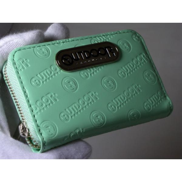 小銭入れ コインケース ラウンドファスナー 財布 レディース メンズ ブランド おしゃれ アウトレット アウトドア Outdoor レザー 型押し メタルプレート ミント Buyee Buyee 日本の通販商品 オークションの代理入札 代理購入