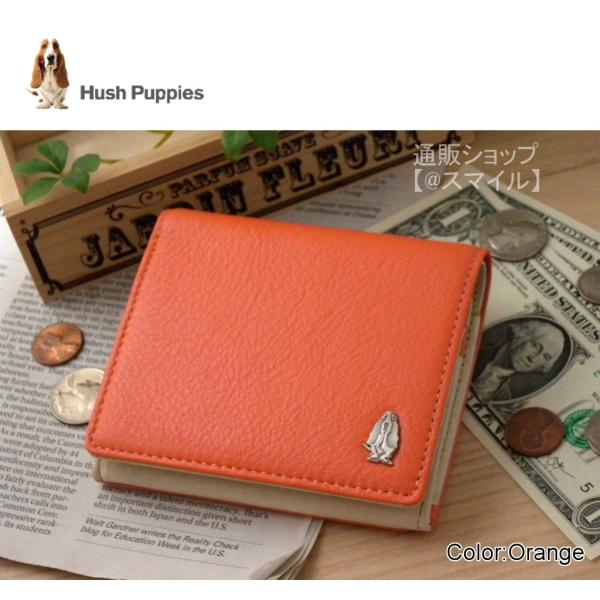 財布 二つ折り 小銭入れ メンズ レディース ブランド 訳あり アウトレット 牛革 本革 ハッシュパピー Hush Puppies レザー ボックス型 多機能 犬メタルロゴ 橙 Buyee Buyee Japanese Proxy Service Buy From Japan Bot Online