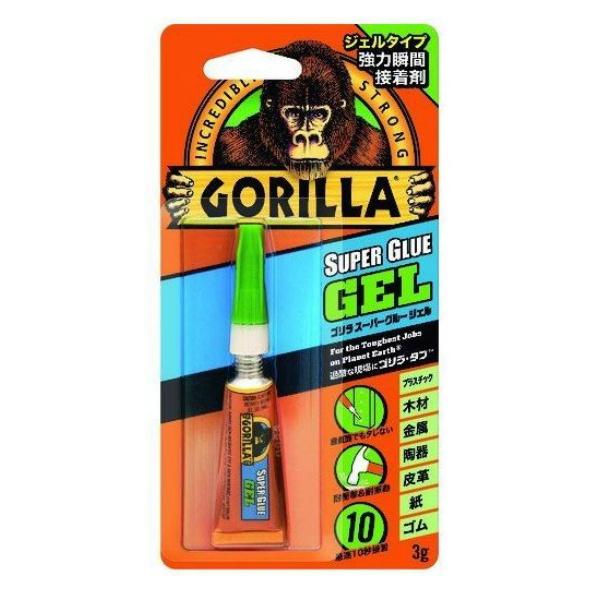 他サイト： ゴリラ スーパーグルー ジェルタイプ 強力瞬間接着剤の商品画像