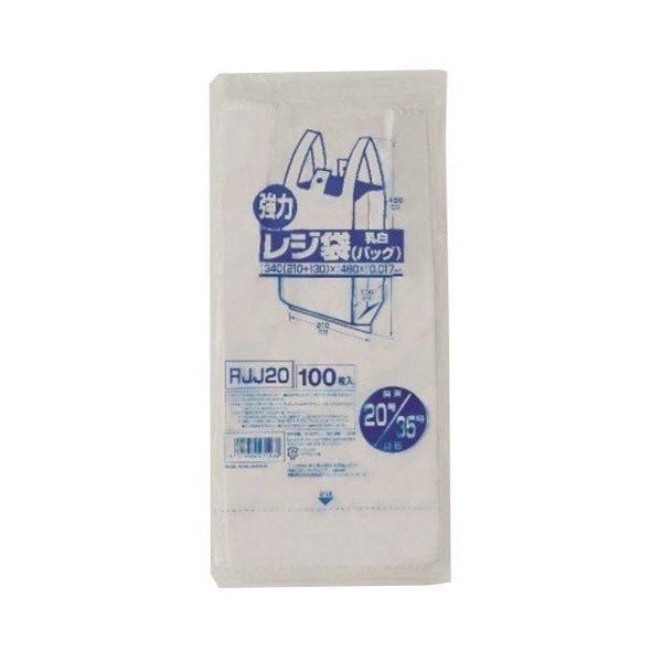 ジャパックス RJJ-20 レジ袋 レギュラー 西日本35号 100枚入り(4521684271938)