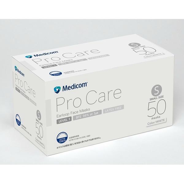 他サイト： プロケアマスク 小さめサイズ 50枚の商品画像