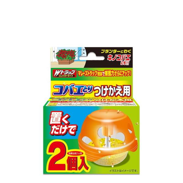 ライオンケミカル Wトラップ コバエとり つけかえ用 2個入