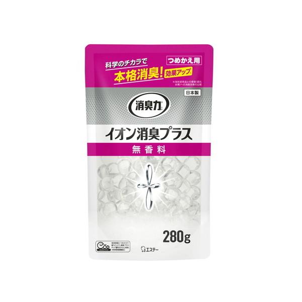 消臭力クリアビーズ イオン消臭プラス 無香料 つめかえ 280g
