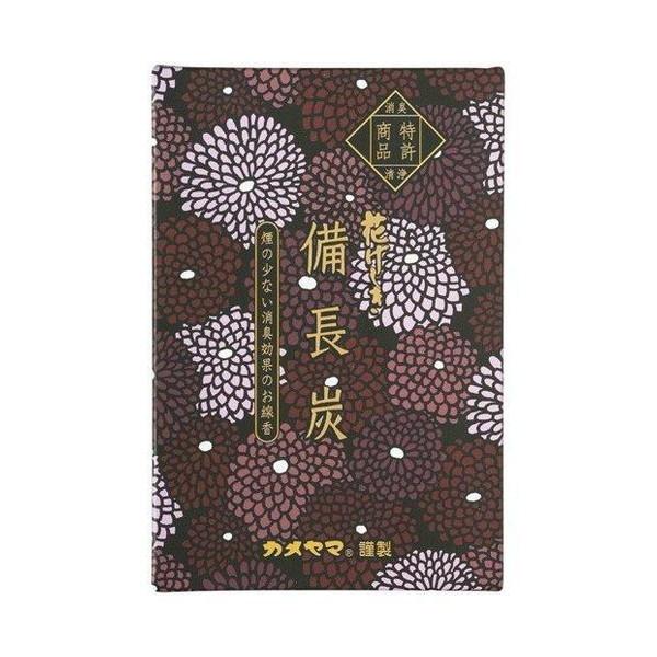 他サイト： カメヤマ 花げしき 備長炭 徳用大型240g ( 煙の少ない仏事用お線香 ) 長さ:約13.5cmの商品画像
