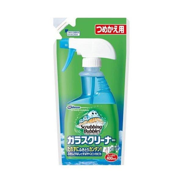 スクラビングバブル ガラスクリーナー つめかえ用 400ml
