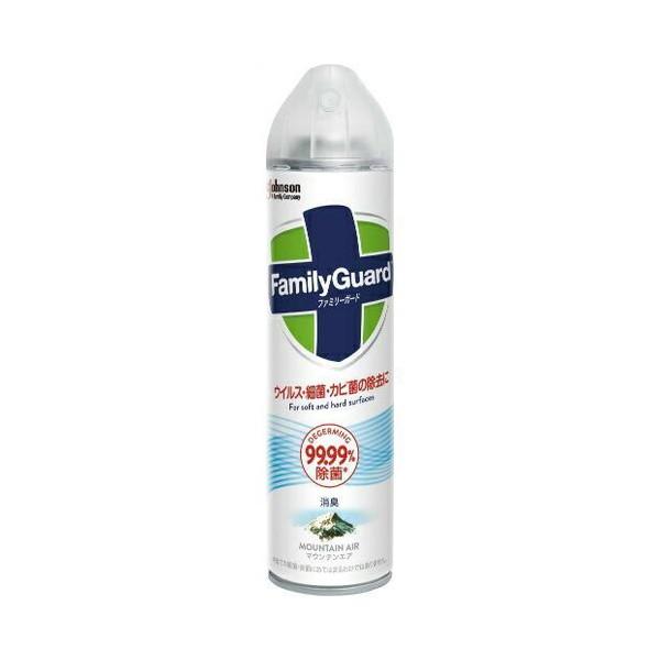 ジョンソン ファミリーガード 除菌スプレー 消臭 マウンテンエア 300ml ウイルス 細菌 カビ菌