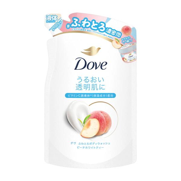ダヴ ふわとろボディウォッシュ ピーチホワイトティー つめかえ用 340g ユニリーバ ボディソープ