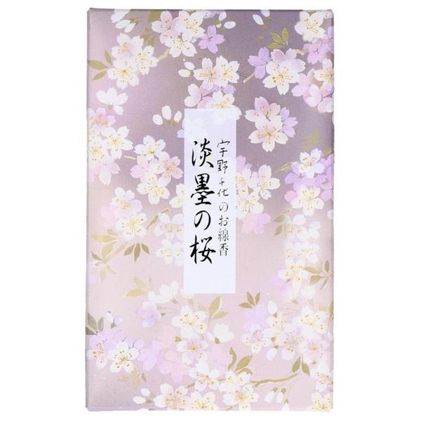 日本香堂 宇野千代のお線香 淡墨の桜 バラ詰 200g