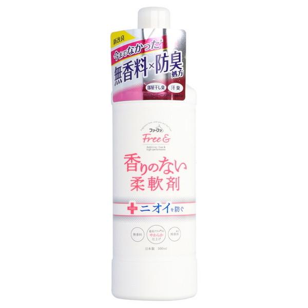 他サイト： ファーファ ファーファフリー&amp; 柔軟剤 無香料 本体 500ml 洗濯用柔軟剤の商品画像