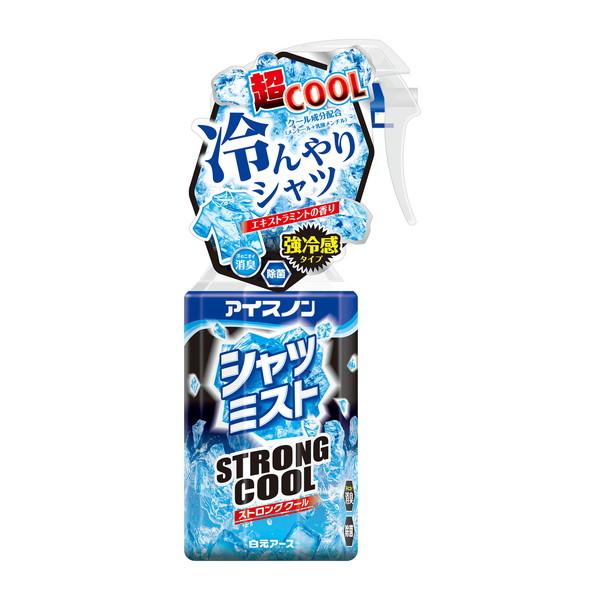 アイスノン シャツミスト STRONG COOL 強冷感タイプ エクストラミントの香り 300mL 衣類用 冷感スプレー