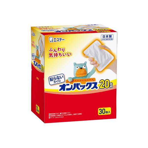 エステー 貼らない カイロ オンパックス 30個入
