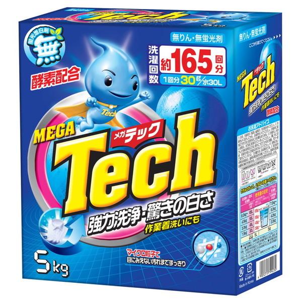 トイレタリージャパン メガテック 大型洗剤 5kg 165回分 洗濯用洗剤