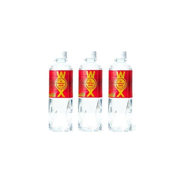【送料無料】ＷＯＸ（ウォックス）５００ｍＬ×３本「飲んで酸素補給できる」