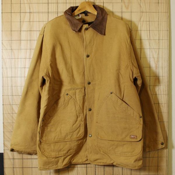 Woolrich Usa製古着ブラウンダックコットンワークジャケット カバーオール 裏地ウール メンズm Buyee 日本代购平台 产品购物网站大全 Buyee一站式代购 Bot Online