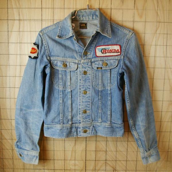 Lee Riders ベルギー製70sビンテージ古着モータ系 Honda Bsa ワッペンデニムジャケット Gジャン レディース キッズサイズ Buyee Buyee 日本の通販商品 オークションの代理入札 代理購入