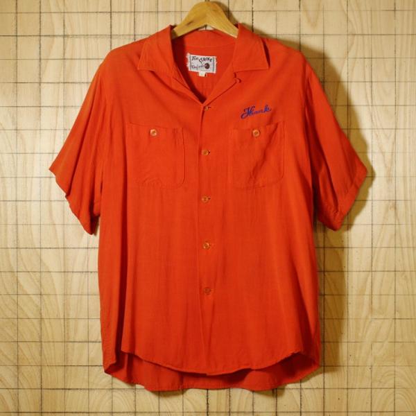 King Louie TEN STRIKE 50s-60sUSA製ビンテージ古着オレンジチェーン