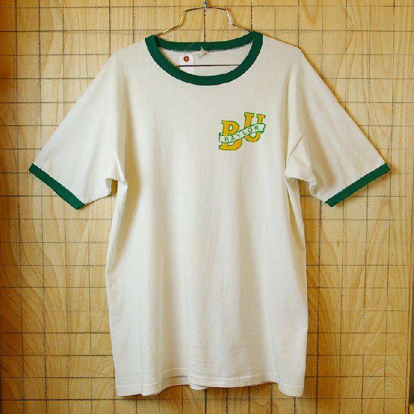 Champion プロダクツタグUSA製古着60sビンテージBAYLORカレッジ