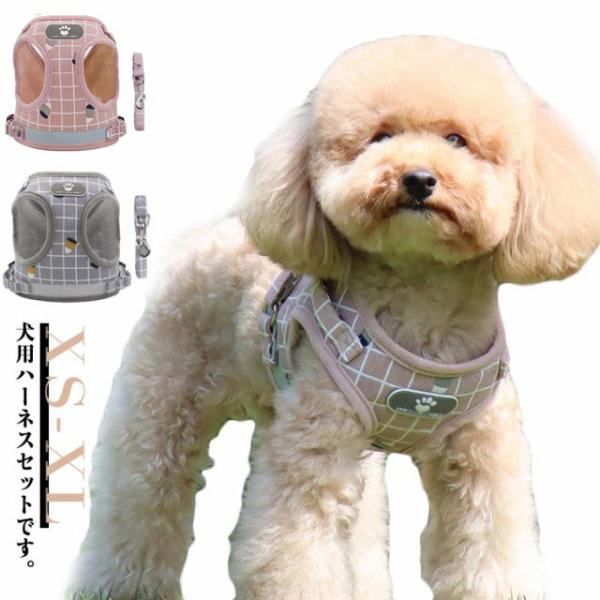 Devan リボン付きメッシュハーネス リード付きandもう1セット 87280989_o1.jpg?20150226034716