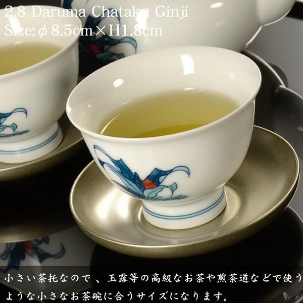 茶托 セット 2.8寸 だるま茶托 銀地 5枚組 国産 おしゃれ 夏用 茶托 セット 2.8寸 だるま茶托 銀地 5枚組 国産 おしゃれ 夏用