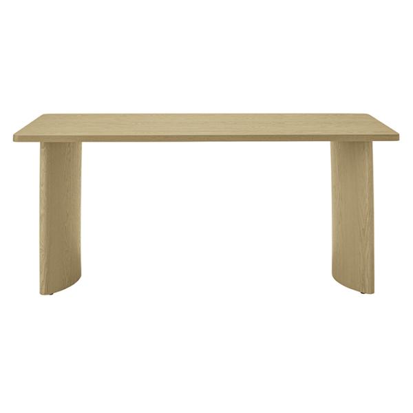 ダイニングテーブル 組立式 DT-T50-A160 幅1600x奥行850x高さ700mm 桜