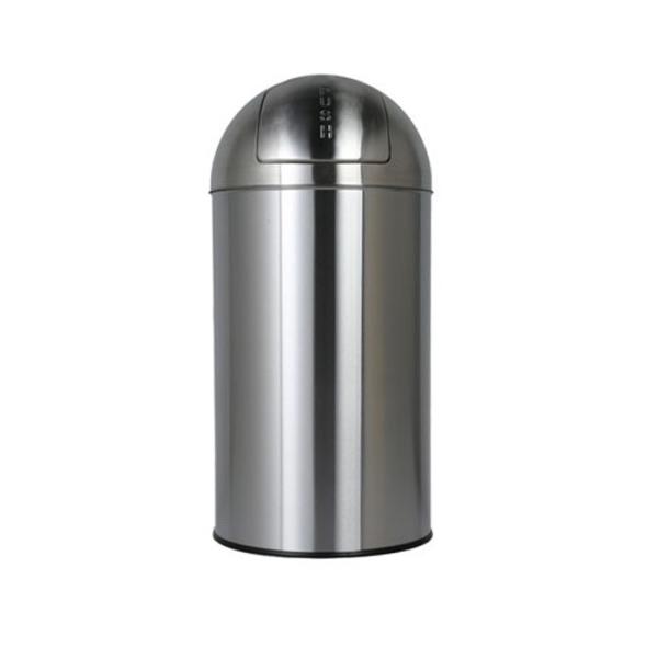 S~ DUST BIN SATIN FINISHED 40L 350xs350x755mm _g