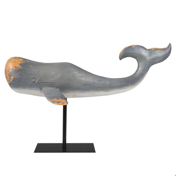 オブジェ 組立式 THE BLUE WHALE NB-0606 幅625x奥行190x高さ395mm ダルトン