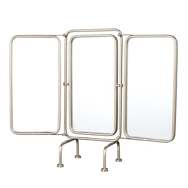DULTON（ダルトン） 鏡 TABLETOP 3-SIDED MIRROR RNJ-0901 幅585x奥行