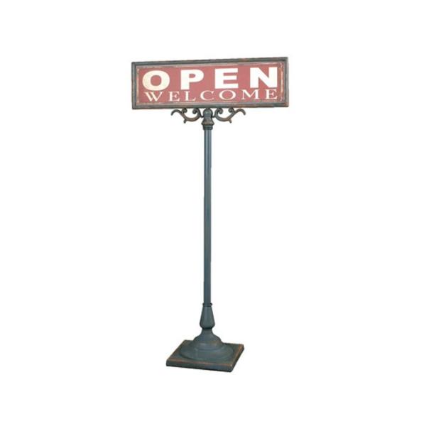 I[v N[Y TCX^h OPEN-CLOSED SIGN STAND g 570xs235x1060mm _g
