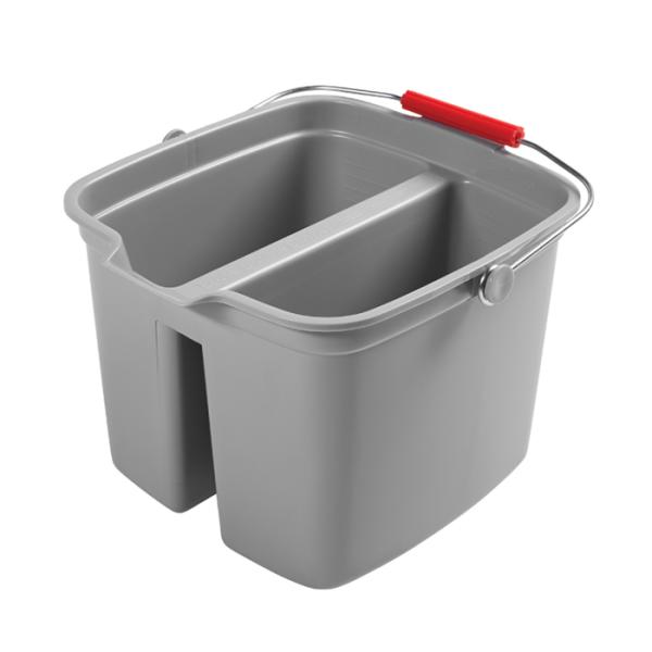 ダブルペール 16.1L RM2617GY 幅371x奥行352x高さ257mm ラバーメイド