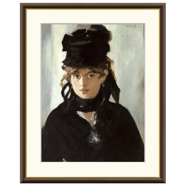 額絵 すみれの花束をつけたベルト・モリゾ エドゥアール・マネ 61x49