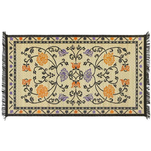 国産 い草 玄関マット イデア 裏貼り 70x120cm 萩原