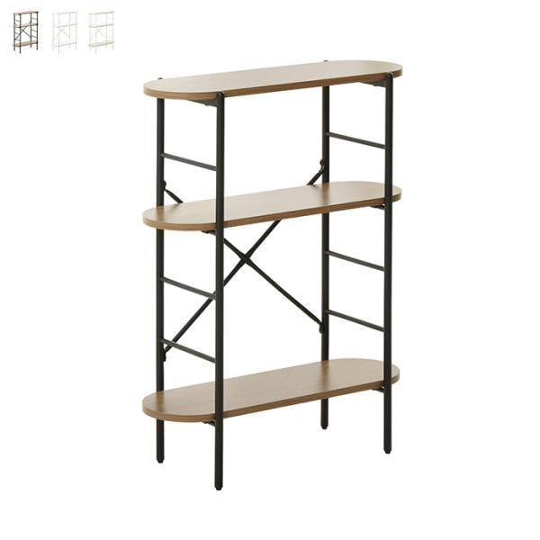 Noxia コンソールテーブル 幅60丸みのある天板と棚板が優しい印象を与えるコンソールテーブル。奥行23cmで、玄関や廊下にもすっきり置けます。棚板は工具不要でパチンと簡単に着脱でき、高さを自由に調節可能。飾り棚やちょっとした収納にも最適...