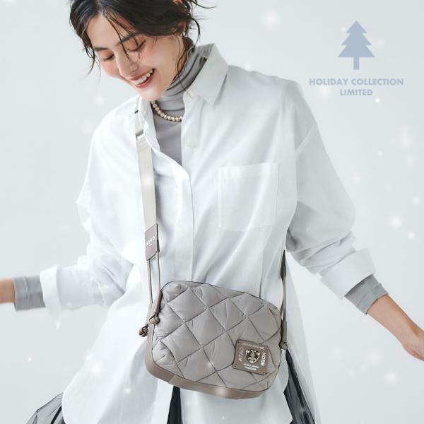 【ATAO公式】Xmas限定コラッツァ/2025ホリデーコレクション/キャンドルスモーク/撥水/モード/ストリート/超軽量/ボディバッグ/サコッシュ/ナイロン/カメラバッグ/ボンディング加工/ユニバ―サル/男女兼用/ユニセックス/パチャート...