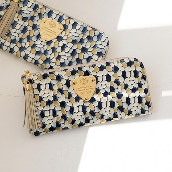 ATAO（アタオ） ATAO公式 limo(リモ)ゴールデンリバー エナメル 春財布