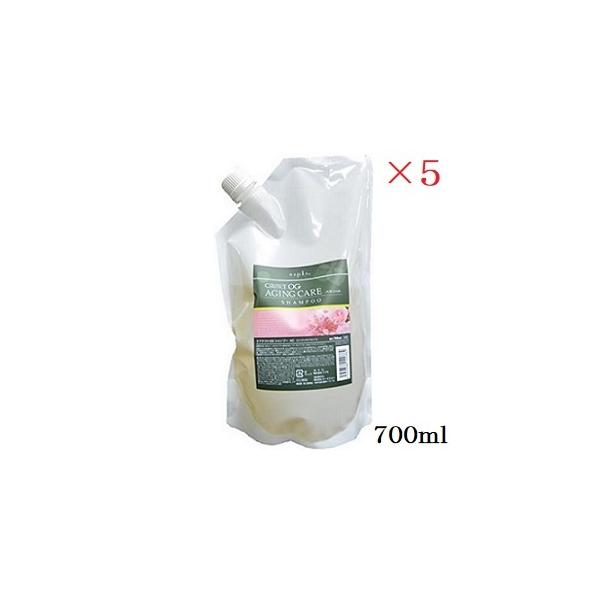 �i�v�� �P�A�e�N�g OG �V�����v�[ AC 700ml ���t�B�� �l�֗p ×5�Z�b�g