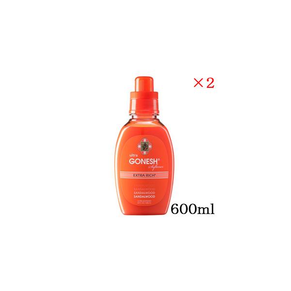 K[lbV GONESH ultra Softener SANDALWOOD ×2Zbg