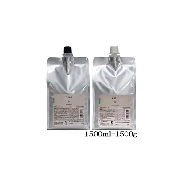 中野製薬 エヌ シャンプー FL 1500ml + リペアメントFL 1500g レフィル
