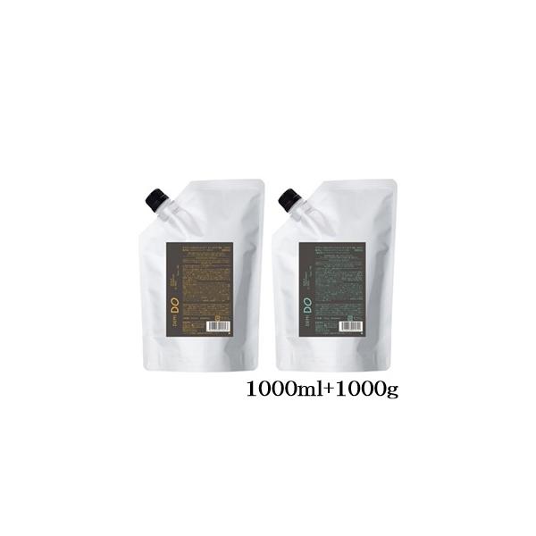デミ ドゥ スカルプシャンプー メン MS 1000ml + トリートメント 1000g