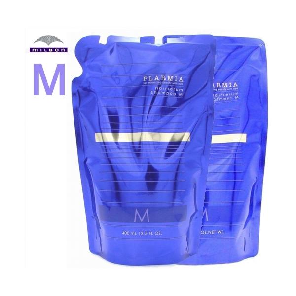 MILBON（ミルボン） プラーミア ヘアセラム シャンプー M 400ml +
